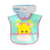 Babador Impermeável com Velcro, Girafa - Jlmixbaby
