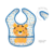 Babador Impermeável com Velcro, Tigre - comprar online