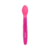 Colher de Silicone Termo Sensível, Rosa