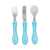 Kit Talher 3 Peças, Estrelinha Azul, Buba.