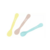Kit 3 Colheres macia, Clingo, Colors Amarelo