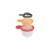 Conjunto de Potes Conect 3 Unidades Mickey - comprar online