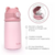 Garrafa Térmica Infantil Ursinho Rosa 320ml - comprar online