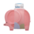 Pratinhos Com Divisória Elefante Rosa na internet