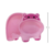Pratinhos Com Divisória Hipopótamo Rosa - comprar online