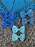 Imagem do Laço com presilha, kids, Tons de Azul, Jlmixbaby