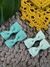 Laço com presilha, baby, Tons de verde, Jlmixbaby - Jlmixbaby