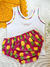 Conjunto Tapa Fralda Menina Abacaxi