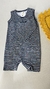 Romper com Bandana, Azul, Listras - comprar online