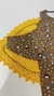 Romper com Bandana, Marrom, animais. - comprar online