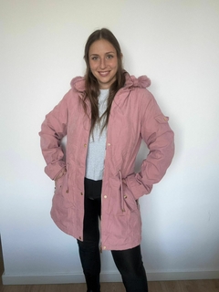 Parka de dama solo rosa en internet
