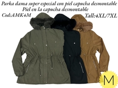 Parka talle súper especial
