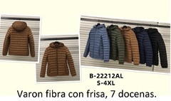 Campera de hombre con piel marca booty