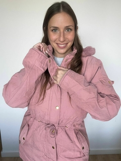Parka de dama solo rosa - tienda online