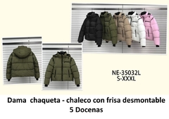 Campera Yami de dama de hace chaleco