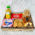 Mini Bandeja com Kitkat, Iogurte, Cookies e Bolachas
