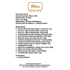 Cesta Básica 0140 - comprar online