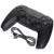 Control mando inalámbrico Bluetooth genérico negro para PlayStation 5 con cable USB para recargar