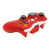 Mando inalámbrico genérico rojo para Xbox 360 con botones y joysticks visibles.