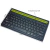 Teclado inalámbrico Bluetooth compacto con doble canal, batería recargable y soporte para Windows, Android e iOS, incluye tecla Ñ