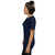 Camiseta unissex com mangas curtas cérebro - Midnight