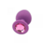 Plug M Silicone Aveludado - BEJU ERÓTIC - SexShop
