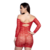 Mini Vestido Bodystocking Manga Loga Vermelho na internet