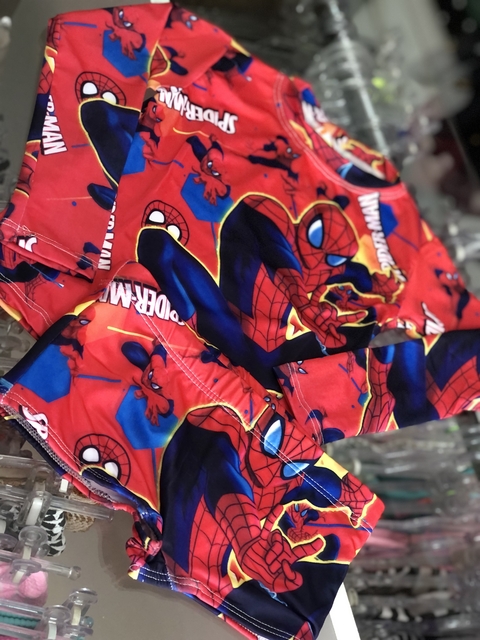 Conjunto kit UV Homem Aranha