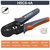 Kit de ferramentas de friso multifuncional do descascador do fio-hsc8 6-6/6-4a a - Kupi