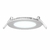 Lámpara Downlight LED Empotrable 9 W, Luz de Día, No atenuable, LED integrado