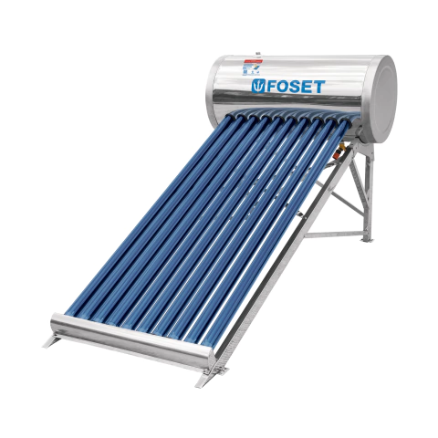 45270 Calentador solar de agua 10 tubos, 130L, 3 personas, Foset