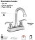 MEZCLADORA LAVABO CROMADA - comprar en línea