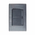 BP09-M/A PLACA METÁLICA CON 2 INTERRUPTORES DE ESCALERA DE 1.5 MÓDULOS ANODIZADO - comprar en línea