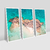 Kit Quadros Decorativos Ilha Tropical - comprar online