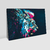 Quadro Decorativo Leão Colorido Rugindo - Luven