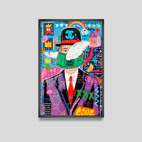 Quadro Decorativo Artístico Contemporâneo