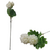 Vara Flor Artificial de Crisantemos 57cm Blanco - comprar online