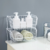 Canasto cesto apilable organizador metálico cocina baño especiero en internet