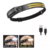 Lámpara De Cabeza Con Sensor Impermeable Recargable 2 Luces - Butterfly Store