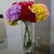 Vara Flor Artificial de Hortensias 45cm Fucsia - comprar online
