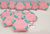 10 Necessaire Personalizada para madrinhas de Casamentos Rose com verde tiffany - comprar online