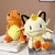 Brinquedo de pelúcia Charmander, Squirtle, Bulbas - NERD SHOP