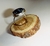 Anillo Alpaca Obsidiana Copo Nieve Natural - comprar online