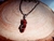 Collar Cadena Alpaca Obsidiana Caoba Natural