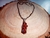 Collar Cadena Alpaca Obsidiana Caoba Natural - comprar online