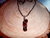 Collar Cadena Alpaca Obsidiana Caoba