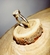 Anillo Alpaca Opalo de Fuego Natural - Alta Magia