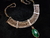 Collar Filigrana Alpaca Malaquita Natural - comprar online