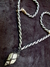 Collar Hilo Encerado Cuarzo Verde - comprar online