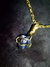 Collar Cadena Bronce Turmalina Natural